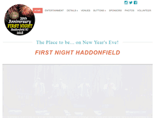 Tablet Screenshot of firstnighthaddonfield.org